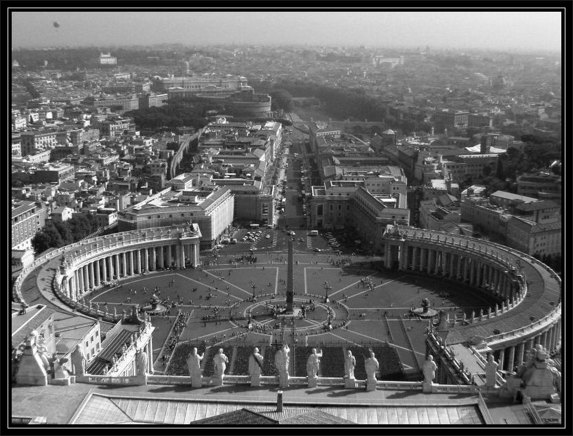 Roma in bianco e nero